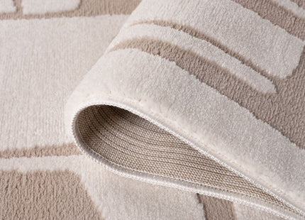 Loft Abstract Beige Rug