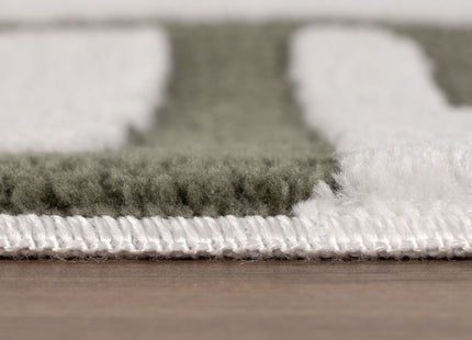 Loft Abstract Green Rug