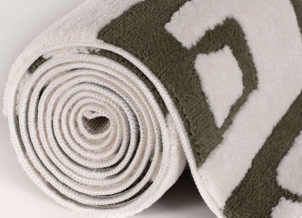 Loft Abstract Green Rug