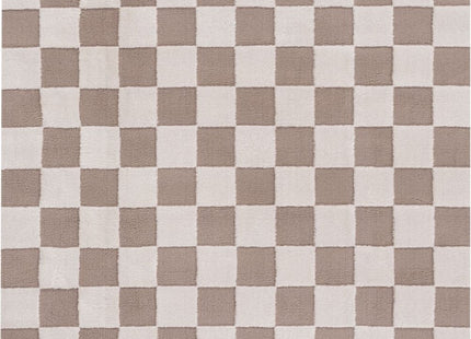 Loft Checkerboard Beige Rug