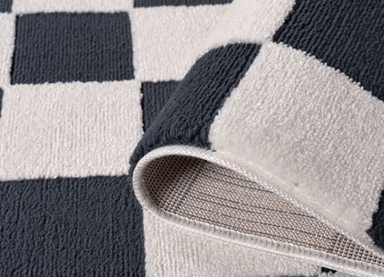 Loft Checkerboard Blue Rug