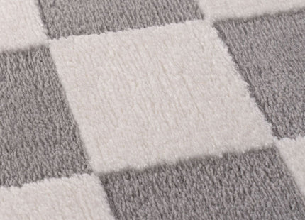 Loft Checkerboard Grey Rug