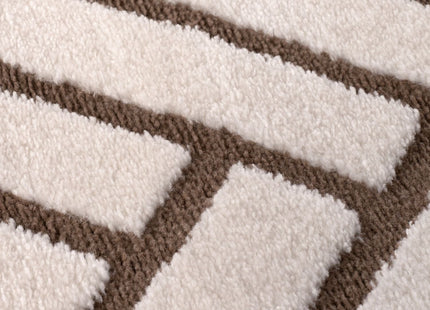 Loft Chevron Brown Rug