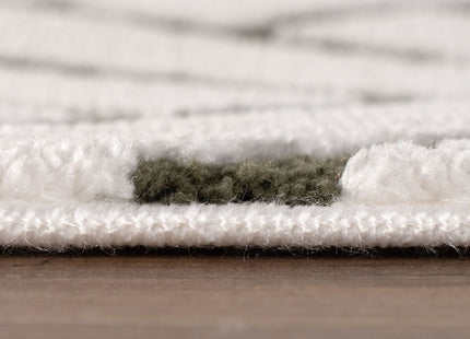 Loft Chevron Green Rug