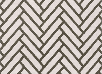 Loft Chevron Green Rug