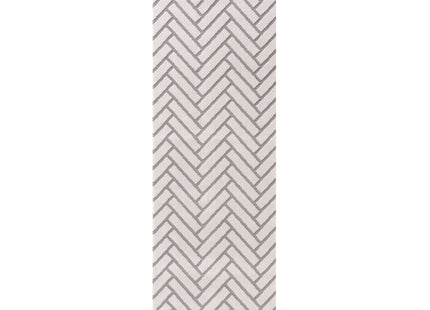 Loft Chevron Grey Rug