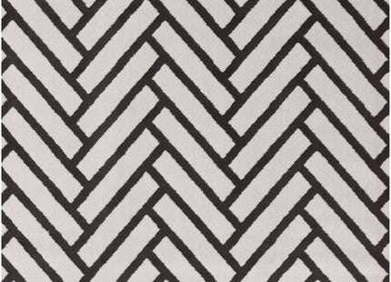 Loft Chevron Dark Grey Rug