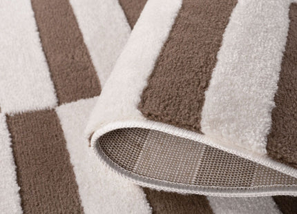 Loft Striped Brown Rug