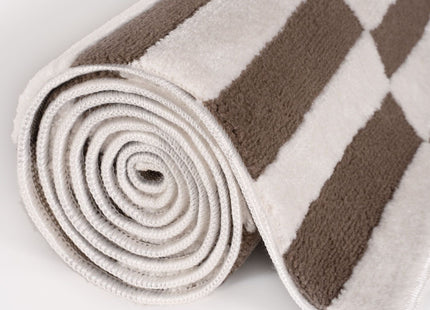Loft Striped Brown Rug