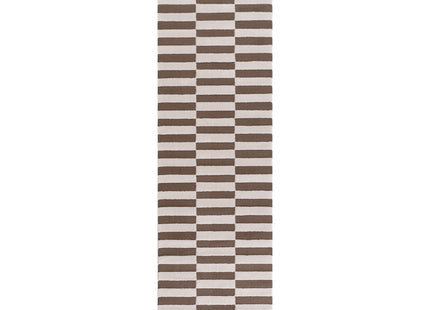 Loft Striped Brown Rug