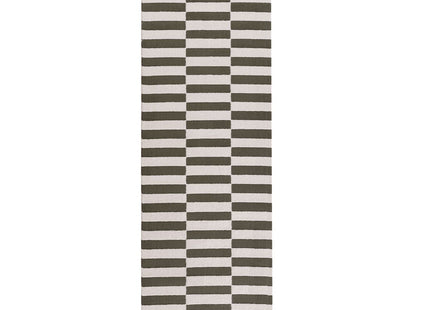 Loft Striped Green Rug