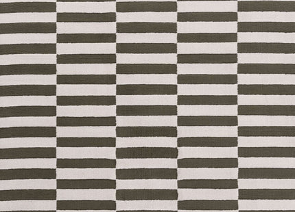 Loft Striped Green Rug