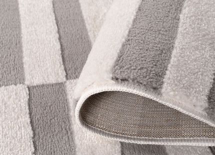 Loft Striped Grey Rug