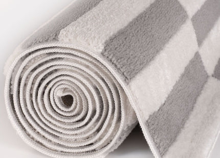 Loft Striped Grey Rug