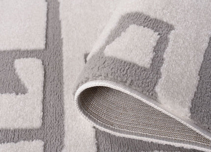 Loft Abstract Grey Rug