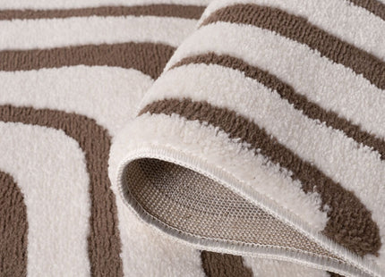 Loft Geometric Brown Rug