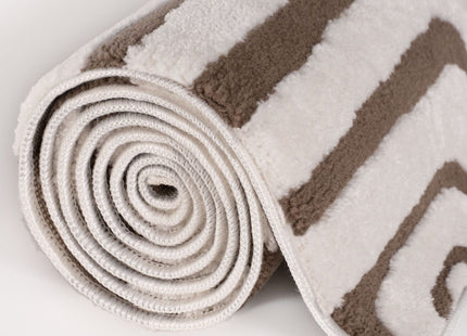 Loft Geometric Brown Rug