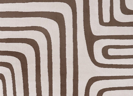 Loft Geometric Brown Rug