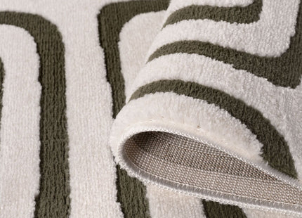 Loft Geometric Green Rug