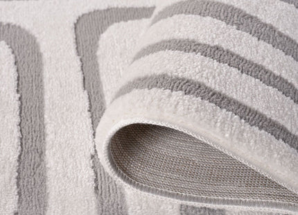 Loft Geometric Grey Rug