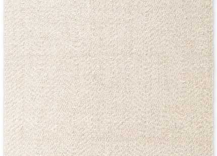 Majoli Natural White Herringbone Wool & Jute Rug