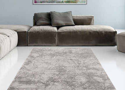 Montana Modern Dark Grey Rugs | 3740DG