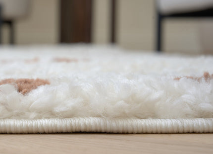 Moodi Shaggy Cream/Terra Biscotti Rug