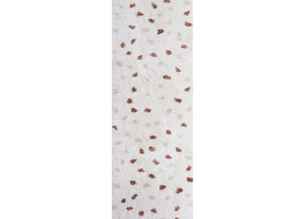 Moodi Shaggy Cream/Terra Biscotti Rug
