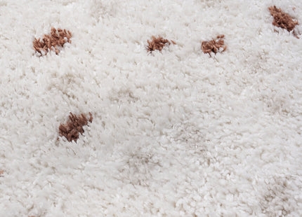 Moodi Shaggy Cream/Terra Biscotti Rug
