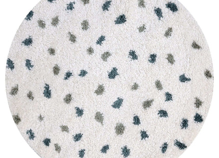 Moodi Shaggy Green Drizzle Rug