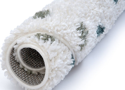 Moodi Shaggy Green Drizzle Rug