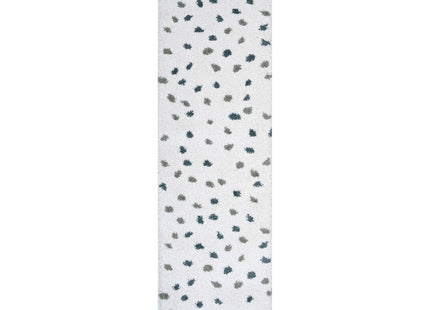 Moodi Shaggy Green Drizzle Rug