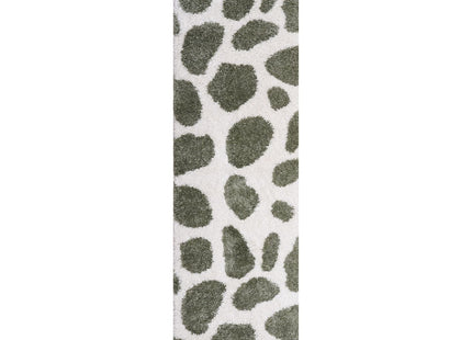 Moodi Shaggy Green Erosan Rug