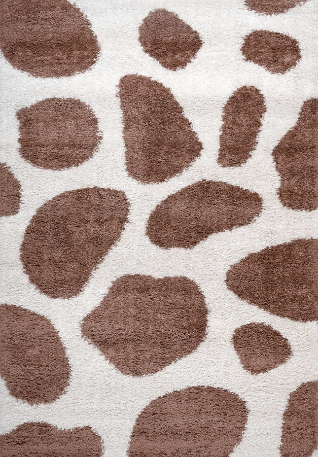 Moodi Shaggy Terra Froth Rug
