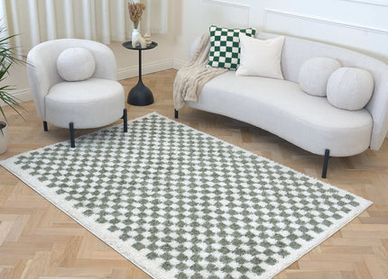 Moodi Shaggy Green Lunel Rug