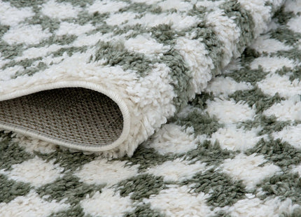 Moodi Shaggy Green Lunel Rug