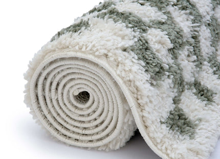 Moodi Shaggy Green Lunel Rug