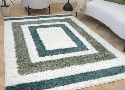 Moodi Shaggy Green Marina Rug