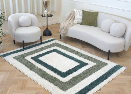 Moodi Shaggy Green Marina Rug