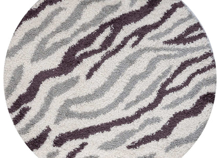 Moodi Shaggy Grey/Purple Mauvine Rug