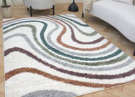 Moodi Shaggy Multicolour Mirage Rug