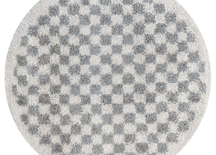 Moodi Shaggy Grey Mulberry Rug