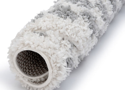Moodi Shaggy Grey Mulberry Rug