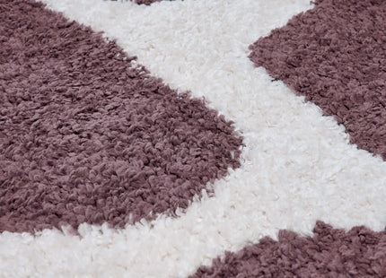 Moodi Shaggy Purple Nimbus Rug