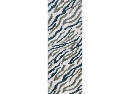 Moodi Shaggy Green Nyra Rug