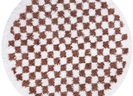 Moodi Shaggy Terra Pixelate Rug