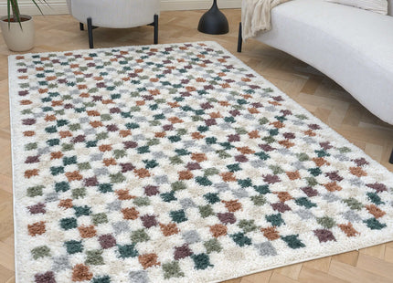 Moodi Shaggy Multicolour Pulseway Rug