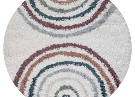 Moodi Shaggy Multicolour Raincat Rug
