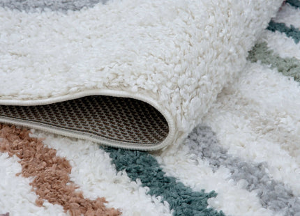 Moodi Shaggy Multicolour Raincat Rug