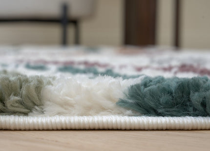 Moodi Shaggy Multicolour Raincat Rug